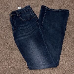 Dark Blue Denim Jeans